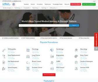LYfboat.com(Medical Tourism in India) Screenshot