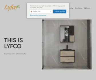 LYfco.se(Lyfco WordPress) Screenshot