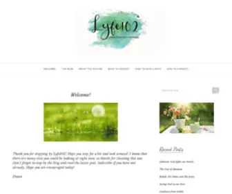 Lyfe102.org(Welcome) Screenshot