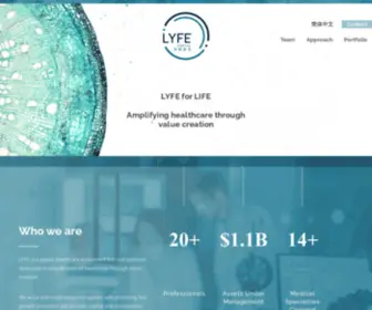 Lyfecapital.com(济峰资本) Screenshot