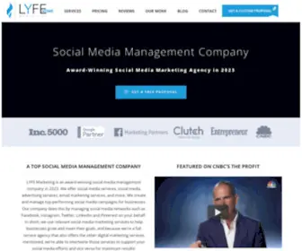 Lyfemarketing.com(LYFE Marketing) Screenshot