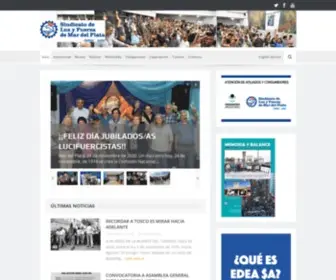 LYFMDP.org.ar(Luz y Fuerza Mar del Plata) Screenshot