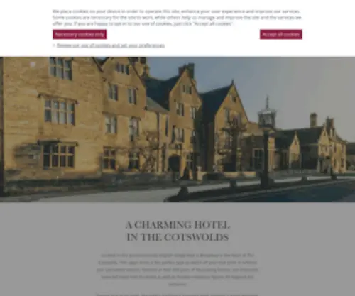 Lygonarmshotel.co.uk(The lygon arms hotel in broadway) Screenshot