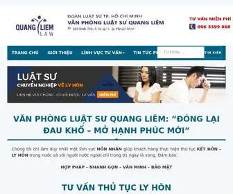 Lyhon.com.vn(VP Luật sư Quang Liêm tại TPHCM ✅ Chuyên nghiệp về thủ tục) Screenshot