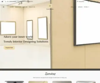 Lykainteriors.com(Lyka Interiors) Screenshot