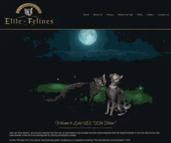 Lykoielitefelines.co.uk(Lykoi UK Elite Felines) Screenshot