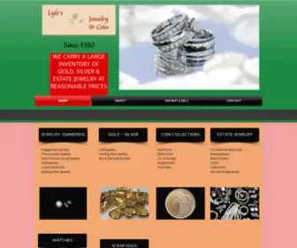 Lylesjewelryandcoin.com(Mysite) Screenshot