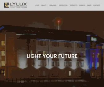 Lylux-Group.com(Light Your Future) Screenshot