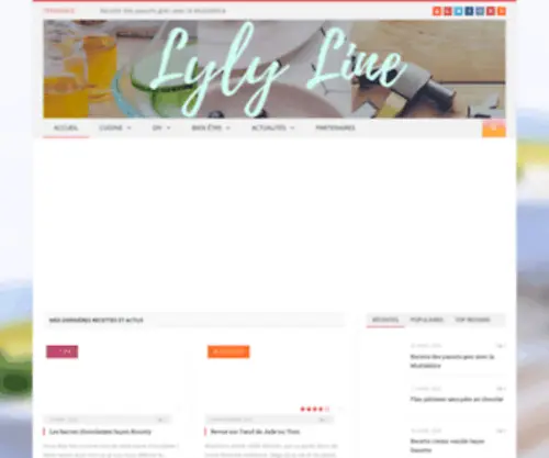 LYLyline.com(Comme à la maison) Screenshot