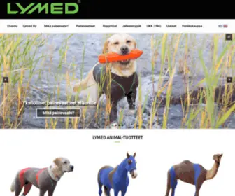 Lymedanimal.fi(Etusivu) Screenshot