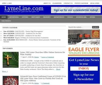 Lymeline.com(Community News for Lyme and Old Lyme) Screenshot