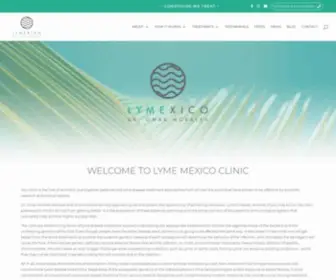 Lymemexico.com(Lyme Disease Treatment) Screenshot