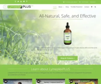 Lymeplexplus.com(LymeplexPLUS®) Screenshot