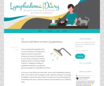 LYMphedemadiary.com(Sharing Advice) Screenshot