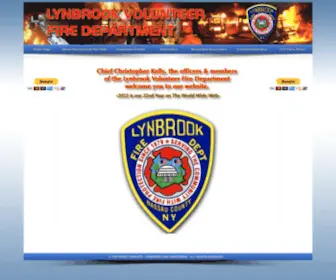 LYNbrookfd.org(Lynbrook Fire Department) Screenshot