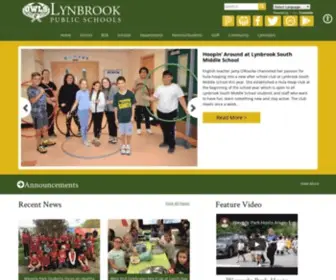 LYNbrookschools.org(Lynbrook Public Schools) Screenshot