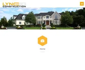 LYNcconstruction.com(The Missing Link To Your Perfect Project) Screenshot