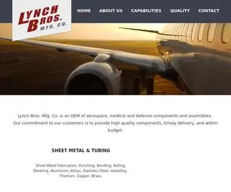 LYNCHbros.com(Lynch Bros) Screenshot