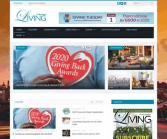 LYNChburgliving.com(Lynchburg's Premier Lifestyle & Entertainment Magazine) Screenshot