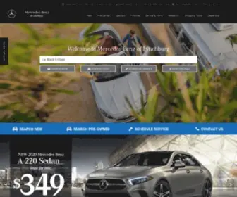 LYNChburgmercedes.com(Mercedes-Benz of Lynchburg) Screenshot