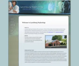 LYNChburgnephrology.com(Lynchburg Nephrology) Screenshot