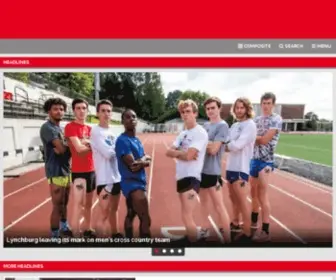 LYNChburgsports.com(The Official Site of Lynchburg Athletics) Screenshot