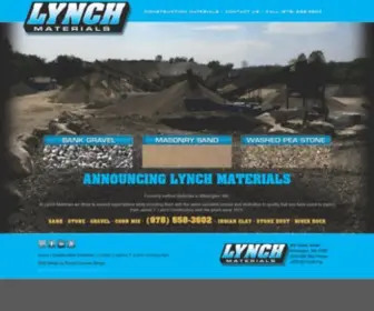 LYNChmaterials.com(Lynch Materials) Screenshot