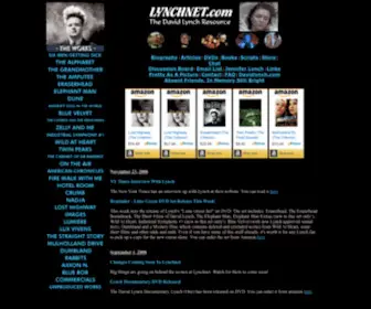 LYNChnet.com(The David Lynch Resource) Screenshot