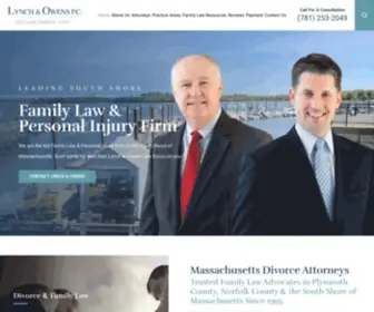 LYNchowens.com(Massachusetts Divorce Lawyers) Screenshot