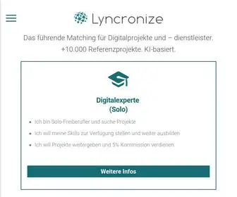 LYNcronize.de(Deutschlands beste Tech) Screenshot