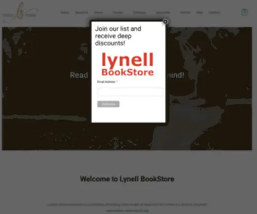 Lynellbookstore.com(Lynell Bookstore) Screenshot