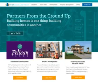LYNN-Development.com(We’re experts known for planning and project management) Screenshot