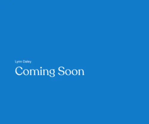 LYNndaley.ca(Dedication Excerpt) Screenshot