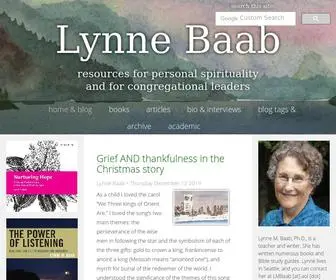 LYnnebaab.com(Home & Blog) Screenshot