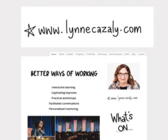 LYnnecazaly.com.au(Lynne Cazaly) Screenshot