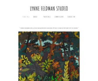 LYnnefeldman.com(Lynne Feldman Studio) Screenshot