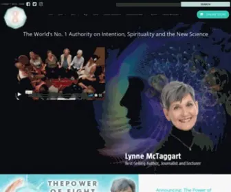 LYnnemctaggart.com(Lynne McTaggart) Screenshot