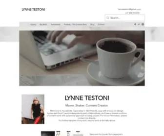 LYnnetestoni.com(Lynne Testoni) Screenshot