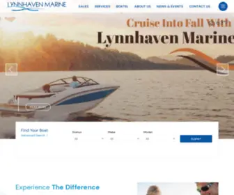 LYNnhavenmarine.com(New and Used Boat Sales Virginia Beach) Screenshot