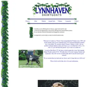 LYNnhavennubians.com(Lynnhaven Dairy Goats) Screenshot