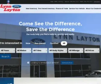 LYNnlaytonford.com Screenshot