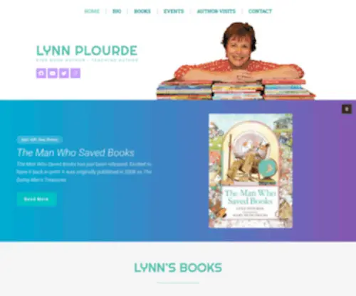 LYNNplourde.com(KIDS BOOK AUTHOR) Screenshot