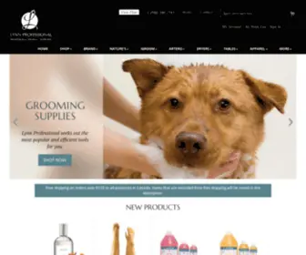 LYNNprofessional.com(Lynn Professional Pet Grooming Supplies) Screenshot