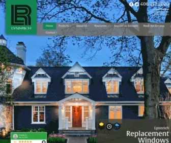 LYNnrich.com(Lynnrich Seamless Siding) Screenshot