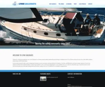 LYNnsailboats.com(Lynn Sailboats) Screenshot