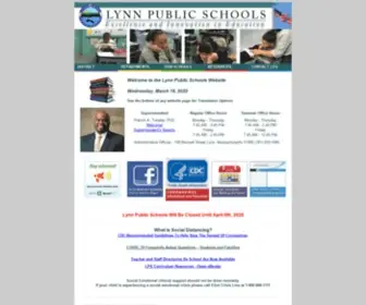 LYNNSchools.org(Lynn School Department Home) Screenshot