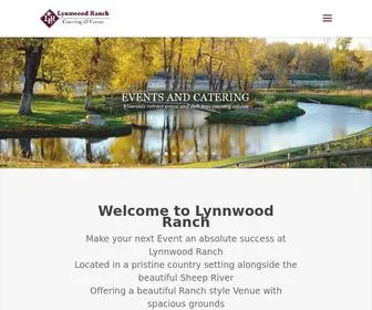 LYNnwoodranch.com(Lynnwood Ranch Catering and Events) Screenshot