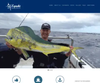 LYNski.co.za(Lynski Fishing Charters) Screenshot