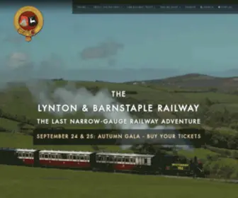 LYnton-Rail.co.uk(The Lynton & Barnstaple Railway) Screenshot