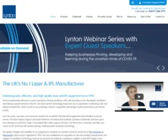 LYnton.co.uk(Lynton Lasers) Screenshot